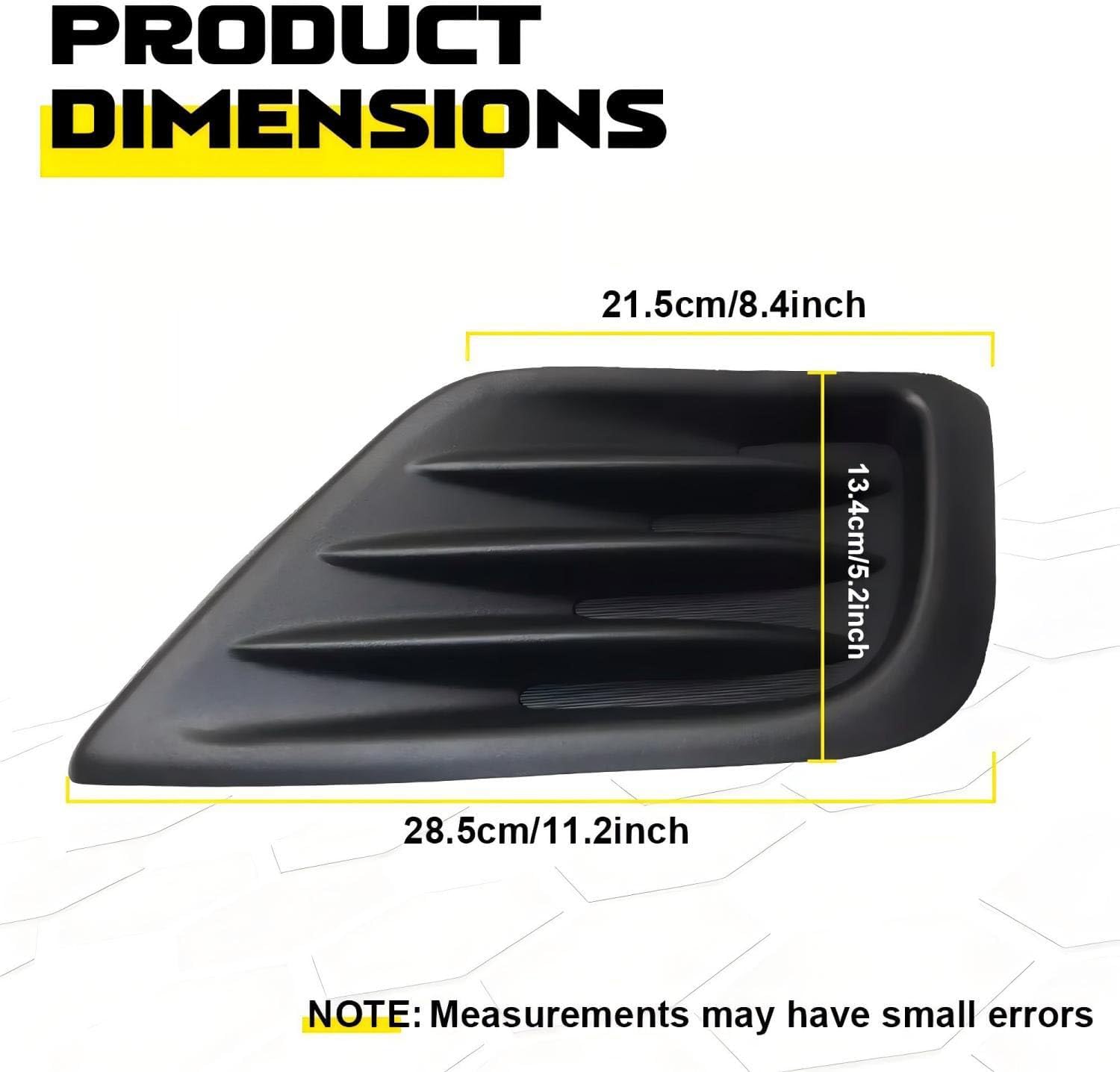 1 Pair Front Bumper Fog Light Cover for Nissan Altima 2016 2017 2018 - Image 7