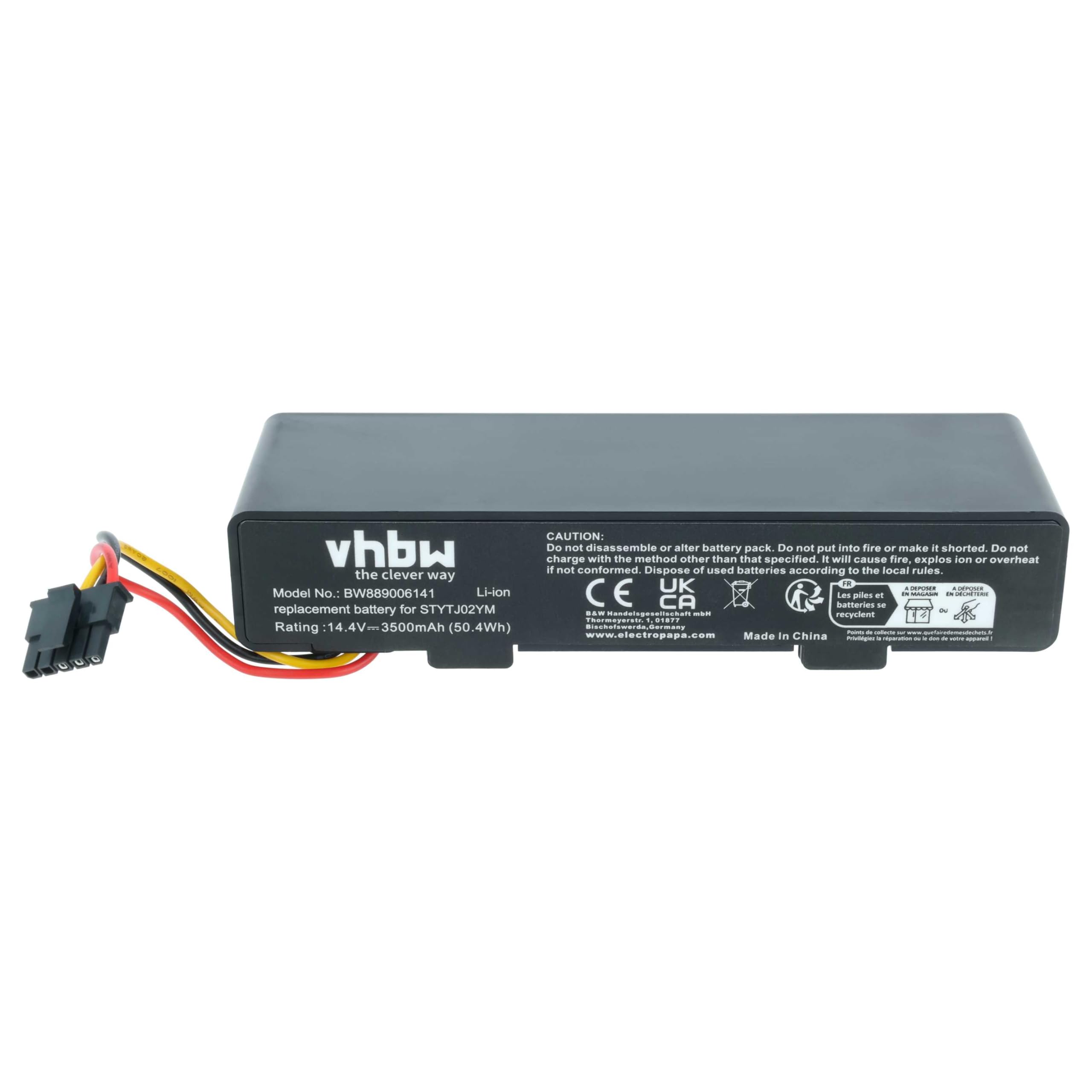 vhbw Akumulator kompatybilny z robotem odkurzającym Proscenic M6 Pro, LDS M7 (3,5 Ah, 14,4 V, litowo-jonowy)