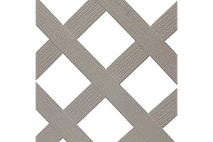 White Plastic Vinyl Lattice Fence Panel for Swimming Pool Safety