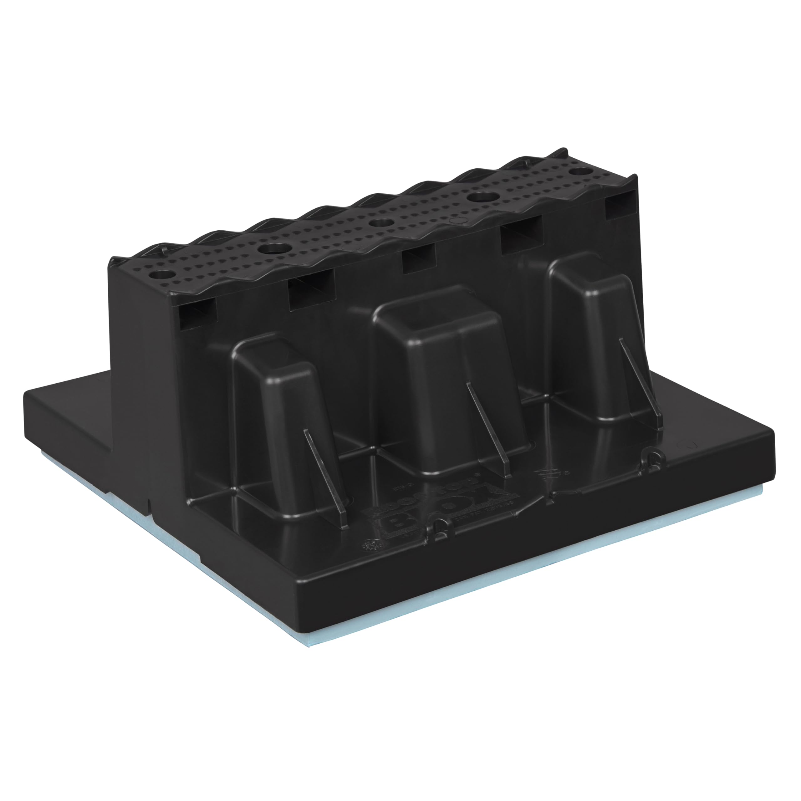 Azoteas Blox rtb01 polipropileno tejado comercial plano de alta bloque de apoyo para todos los techos, 9 "x 9", 250 kg. Carga en único punto, Negro (Pack de 8)