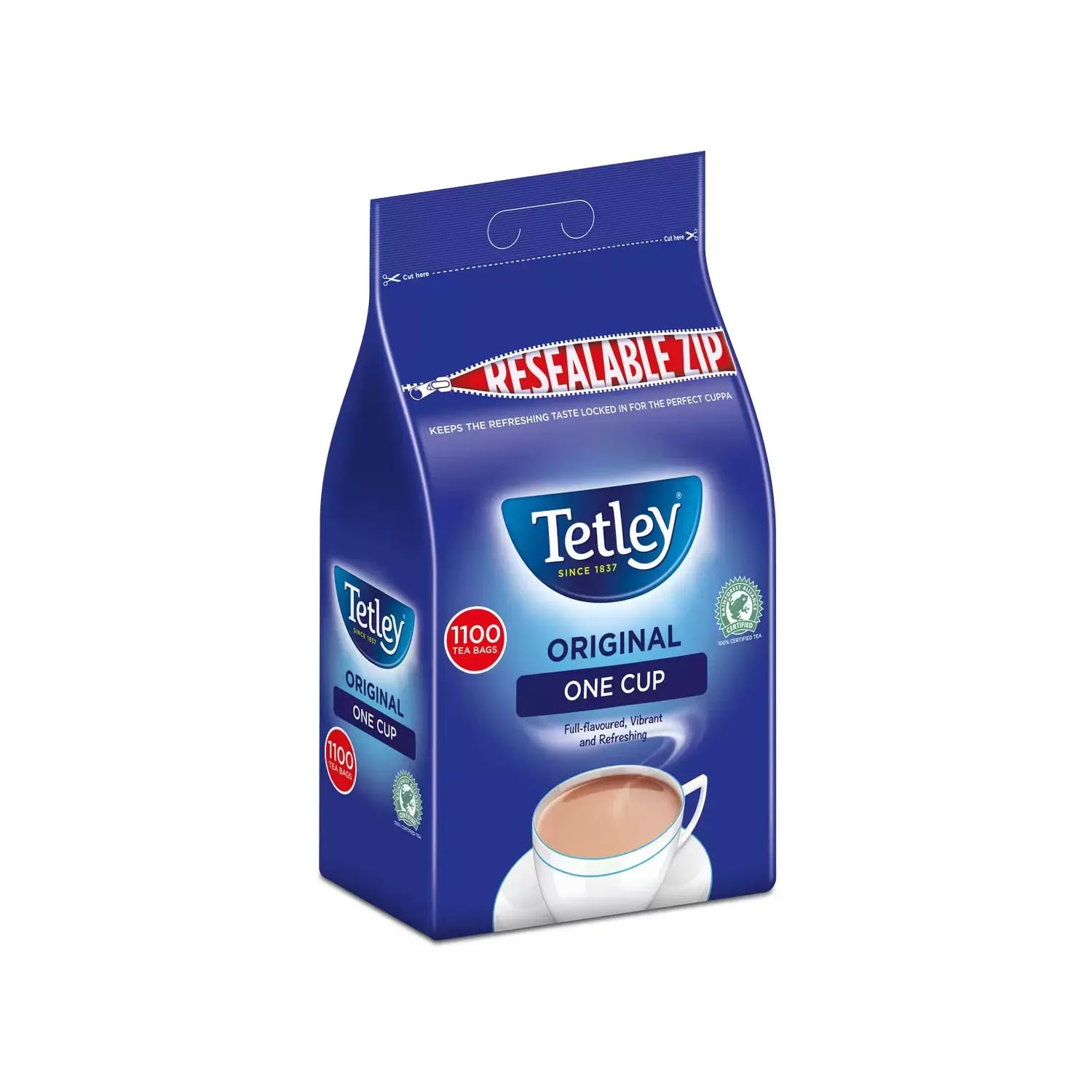 TetleyCatering One Cup Tea Bag Pack of 1100
