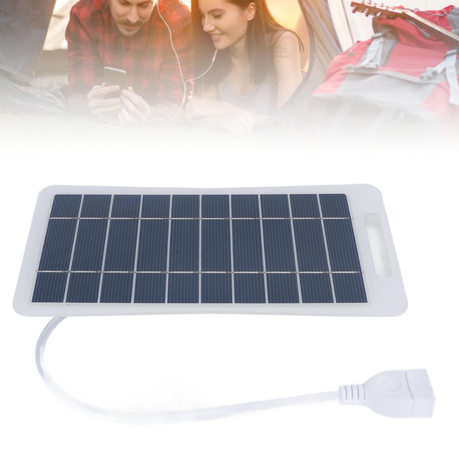 Składany Mini Solarny Panel, ładowarka Panelu Słonecznego USB do Smartfonów, Tabletów, Aparatu