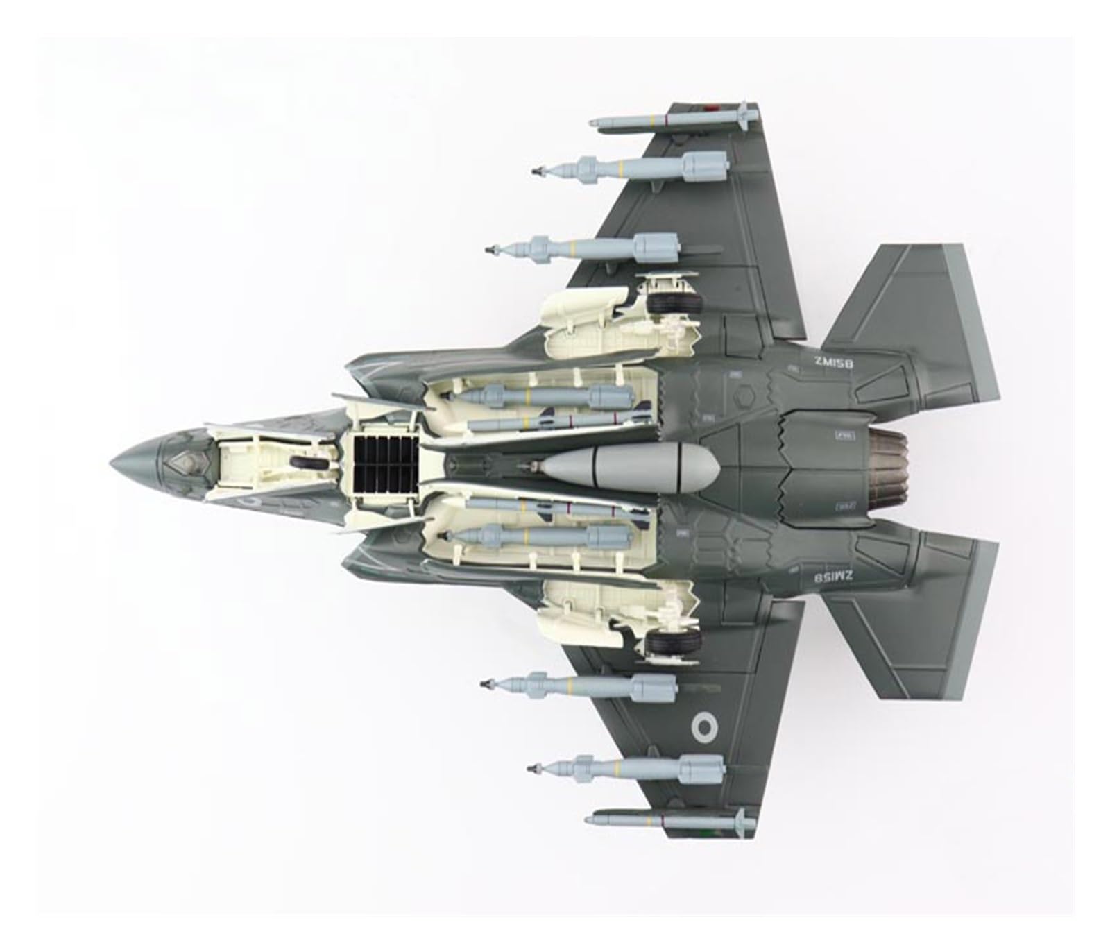 Modello in Piccola Scala Aerei 1 72 per Modello da Caccia F-35B Britannico Aereo da Attacco in Metallo Modello Militare Display Regalo Kit di Costruzione di Modello
