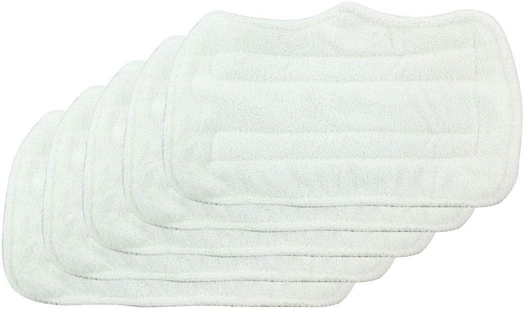 5 Pack Replacement Microfiber Pads Shark Steam Mop Euro Pro S310 S3250 XT3101