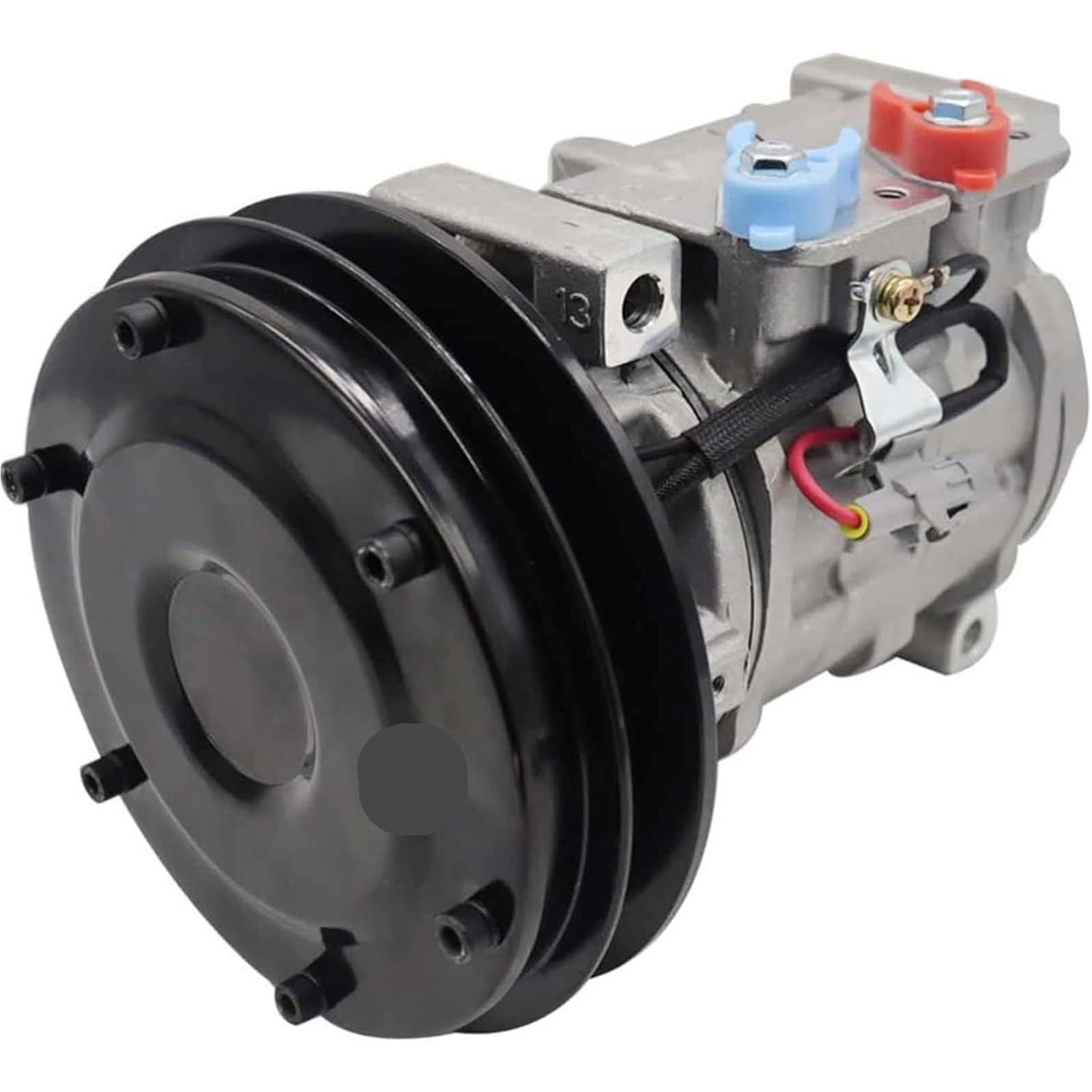 Rgimatvex One Color Air Conditioning Compressor 4709228 A/C Compatible With Hitachi Zx470-5G Zx470h-5G Zx470lc-5B Zx470lc-5G Excavator