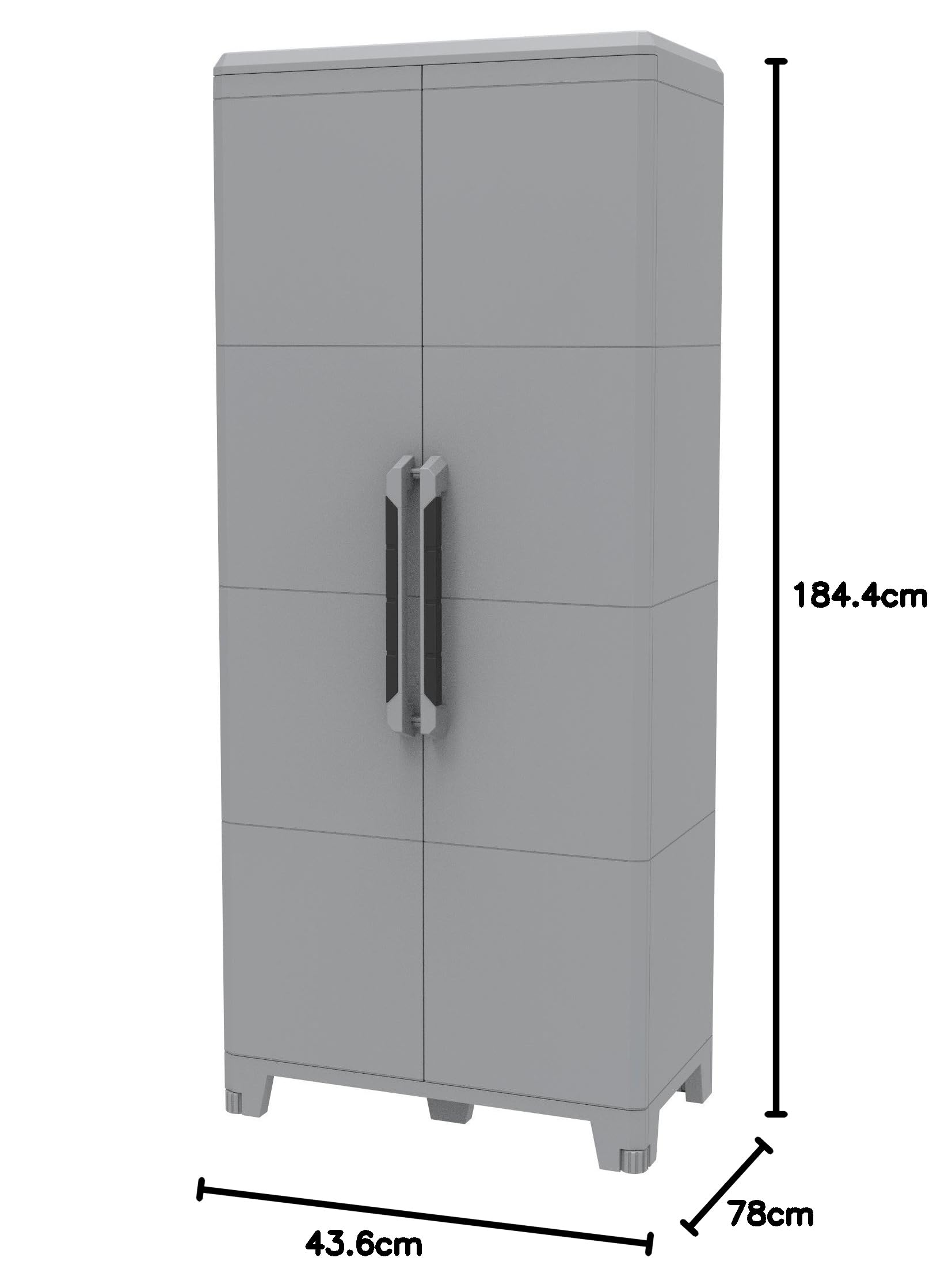 Terry - Transforming Modular 4, Armoire Multifonction pour Intérieur et Extérieur