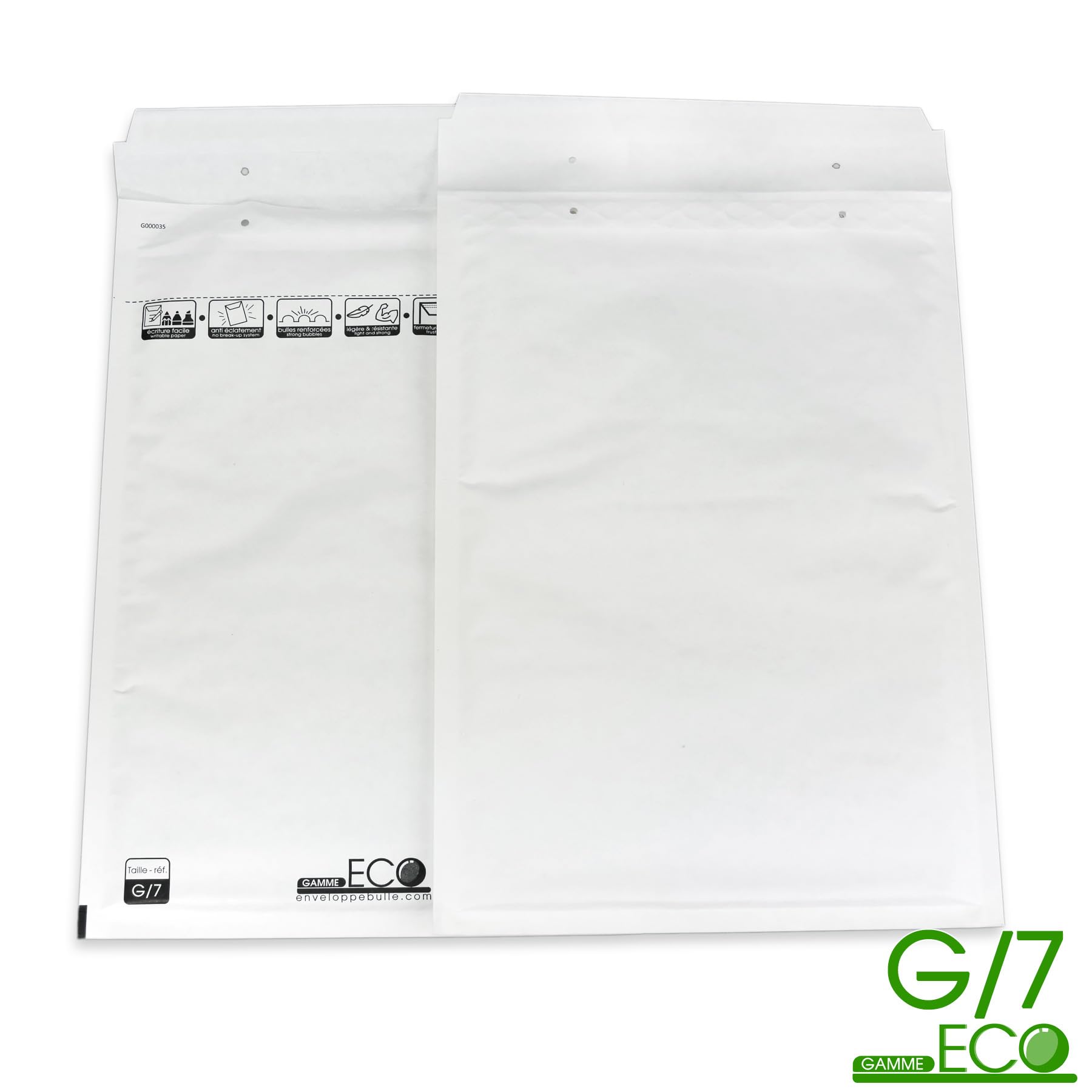 500 Buste Con Bolle 7.25x12 Pollici Autosigillanti 500 Buste Imbottite Con Bolle #1 (7.25x12 Pollici) - Poli, Auto-sigillanti, Resistenti, 100% Riciclabili 500 Buste Polibolle 7.25x12 - Foto 10