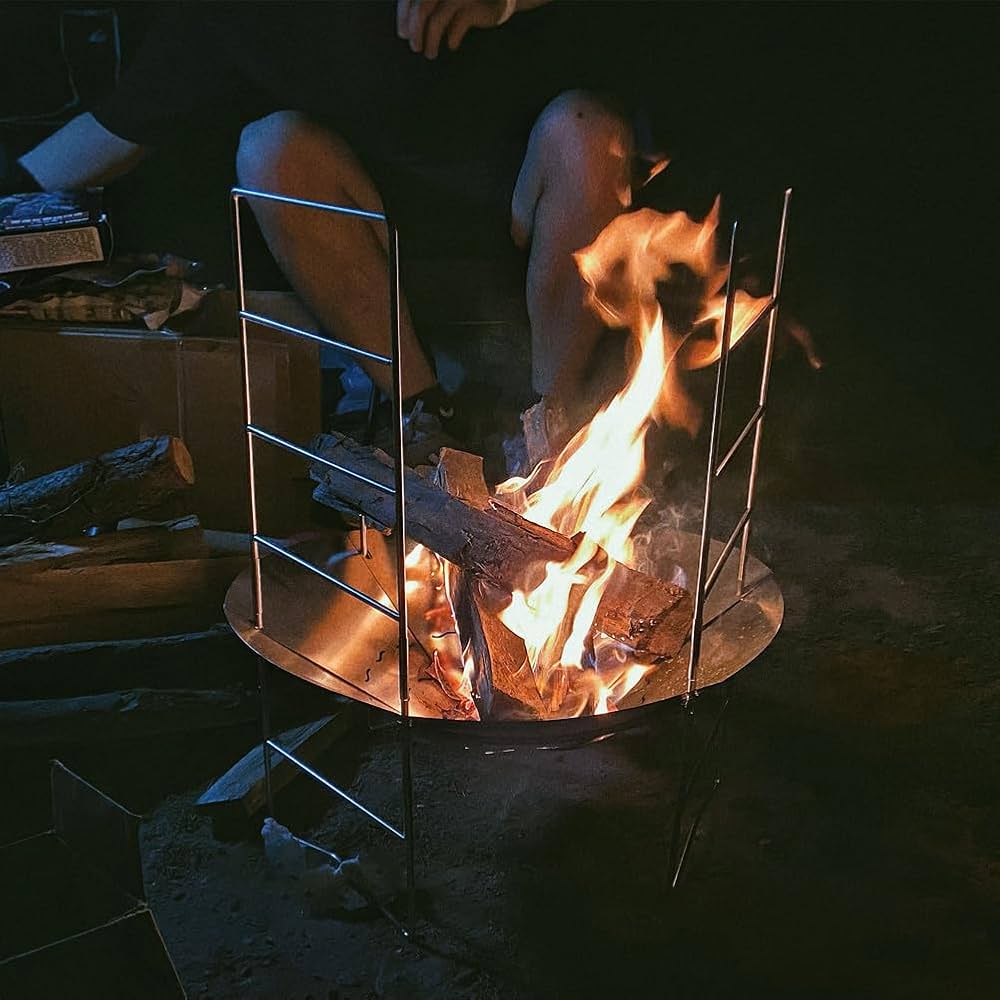 Amazon | Solotour 焚き火台 円型 6枚火床 ステンレス コンパクト 直径 Amazon | Solotour 焚き火台 円型 6枚火床 ステンレス コンパクト 直径