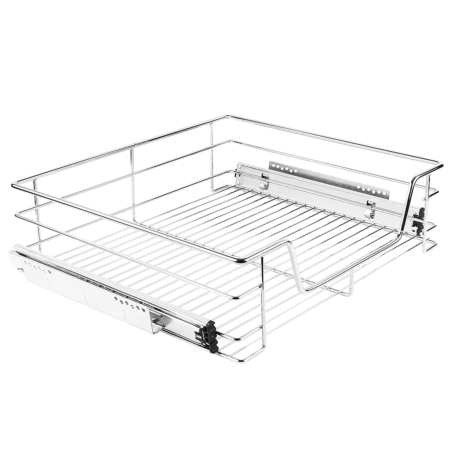 Cajón de Cocina Cajón telescópico 57 * 14 * 44cm,Armario extraíble de Cocina,Organizador Interior almacenaje para Cocina baño Armario Taller,cajón telescópico con Superficie de Almacenamiento