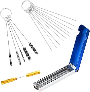 Car Carburetor Cleaning Kit with Wires & Brushes