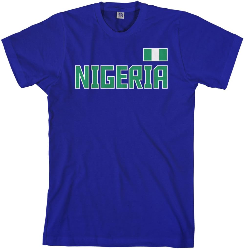Threadrock Men's Nigeria National Pride T-Shirt