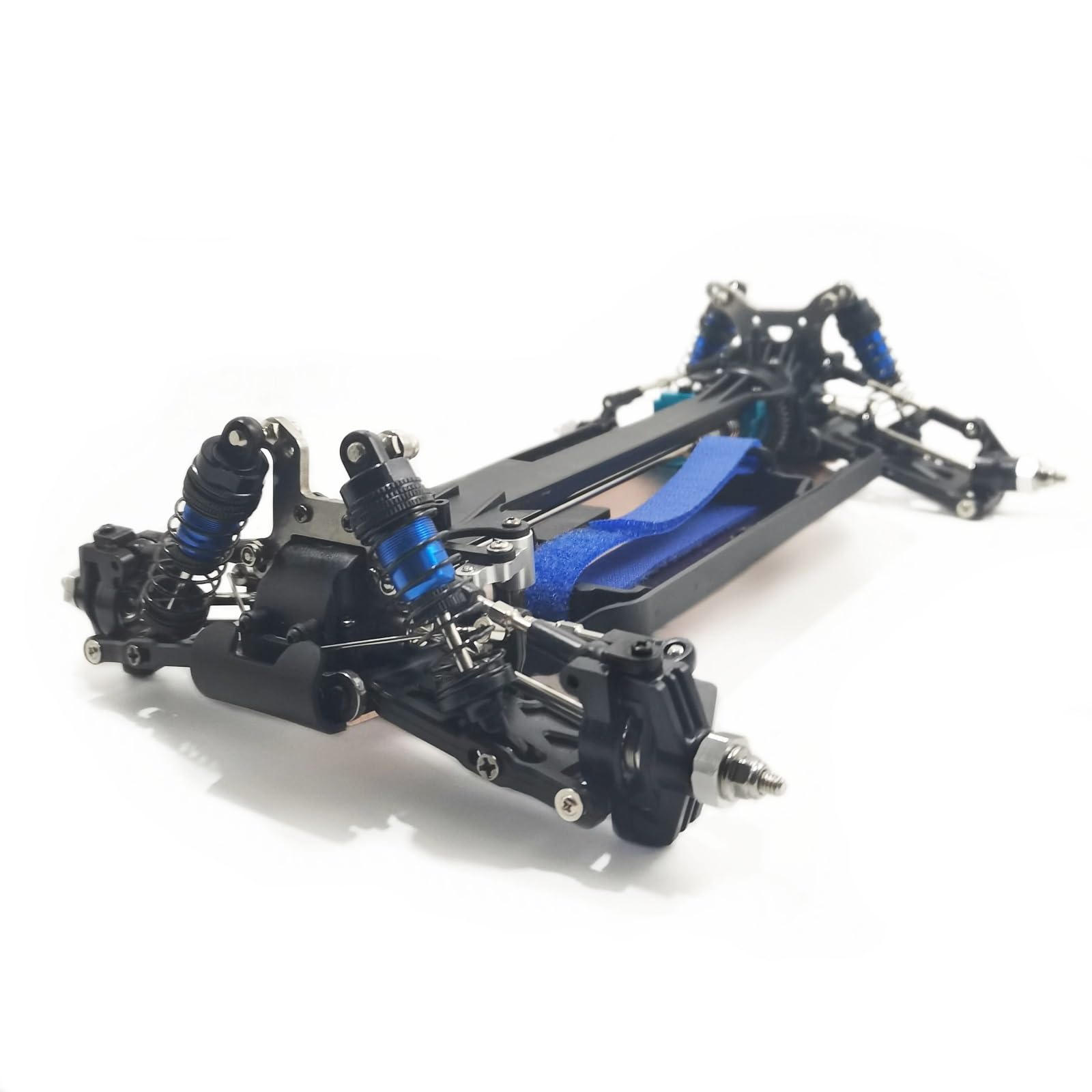 Bras Oscillant RC 4 Pièces – Suspension Avant/arrière En Plastique Noir Pour WLtoys 144001, 144002, 124019