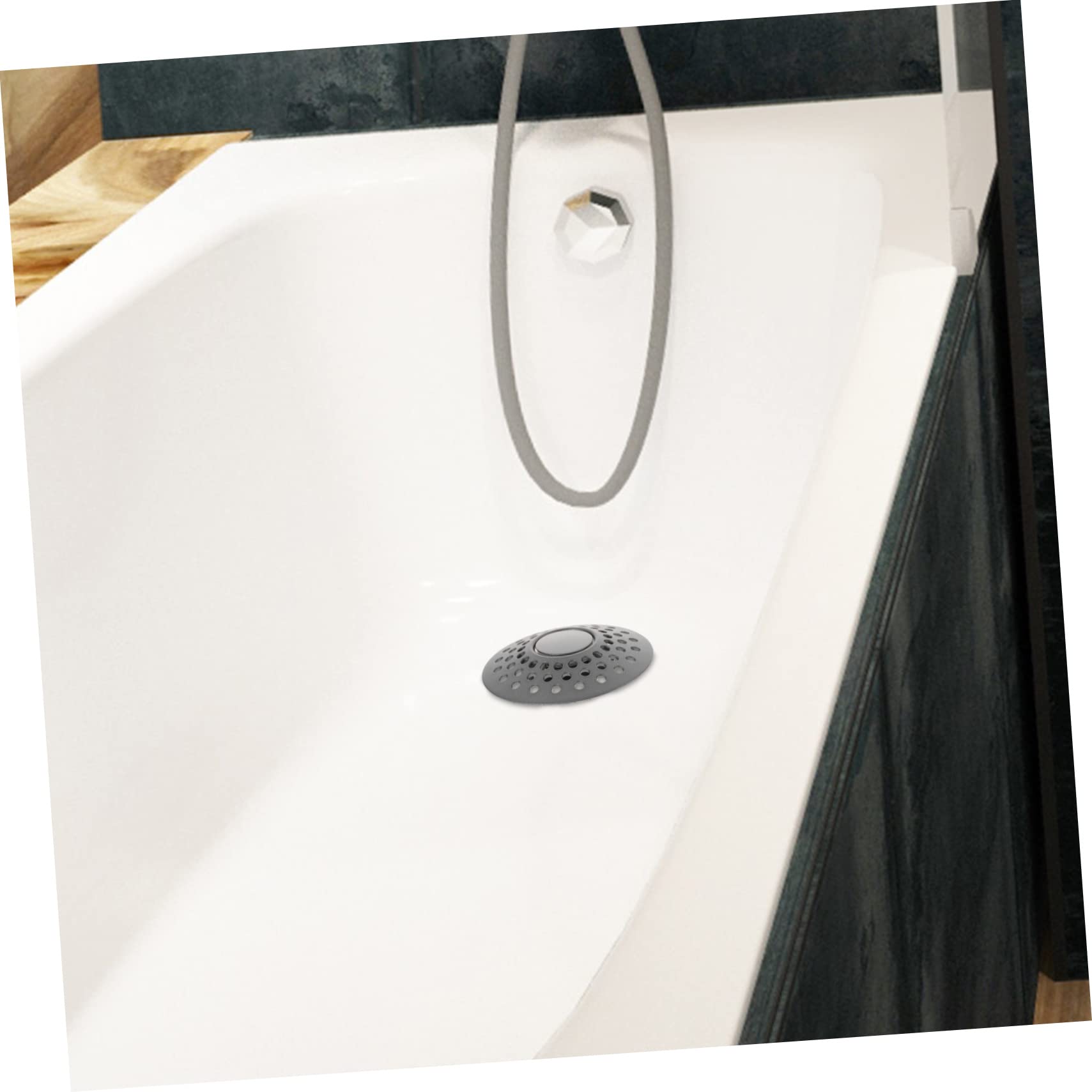 OSALADI 2 Stücke Badewannenablauf Badezimmer Badewanne Waschbecken Abflusssieb Universal Badezimmer Waschbecken Stopper Abs Gummi Kupfer Verhindern Verstopfungen