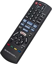 VINABTY N2QAYB001029 Replacement Remote Control Compatible with Panasonic Blu-Ray Disc Player DMP-BDT166 DMP-BDT165 DMP-BD833 DMP-BD83 DMP-BD84 DMP-BDT168 DMP-BDT167 DMP-BD843 N2QAYB001029 6