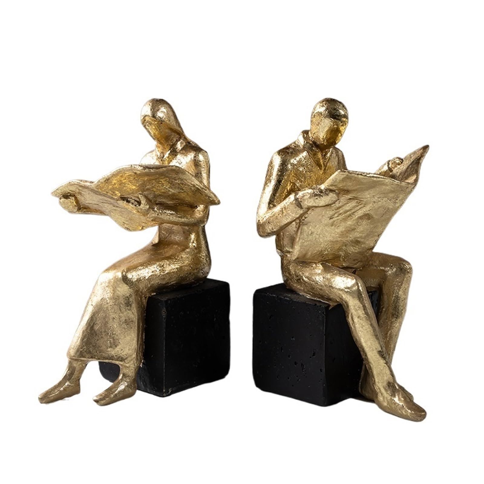 Podpórki do książek Dekoracyjne podpórki do książek z żywicy Retro podpórki do książek wspornik na półki Divider Stopper Holder do dekoracji Home Office Biblioteka Szkoła Zakładki do książek(A)