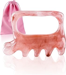 Large Fascia Massage Blaster Tool for Cellulite, Cellulite Massage Tool for Legs Body Back, Lymphatic Drainage Massager, Trigger Point Myofascial Release Tool, 10 Teeth Flat Head Deep Tissue