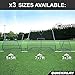 QUICKPLAY PRO Adjustable Steel Angle Rebounder | Multi-Sport Training Net for Soccer, Baseball & Softball | Available in 3x3', 5x5', & 7x7' Sizes | Perfect for Backyard & Skills Training