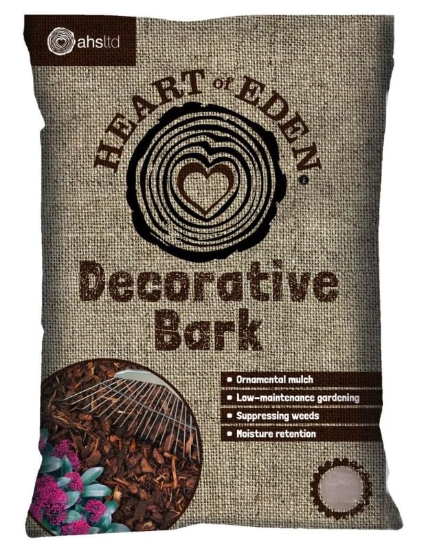 SuperGift.com Bark Mulch Garden Mulch for Weed Control and Moisture Retention (100L Decorative Bark)
