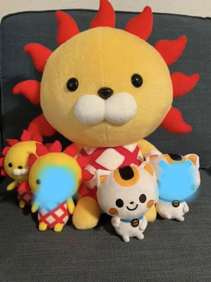 Amazon.co.jp: ぬいぐるみ3点 ハルオくん大1小1 ネコ小1 : おもちゃ