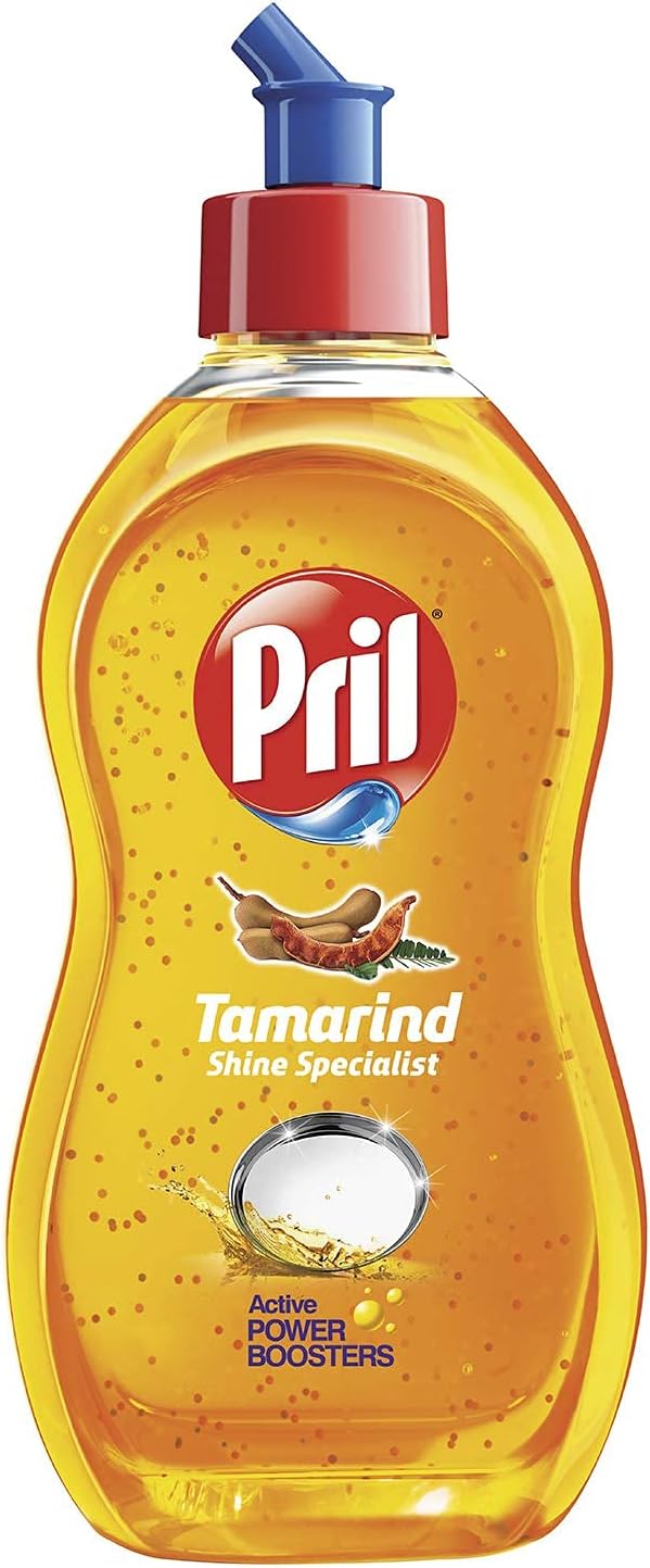 Tamarind Liquid Dishwash Gel - 425ml | Power of Tamarind for Tough Stains | Leave Utensils Sparkling Clean | Insta Clean Technology | Active Power Boosters