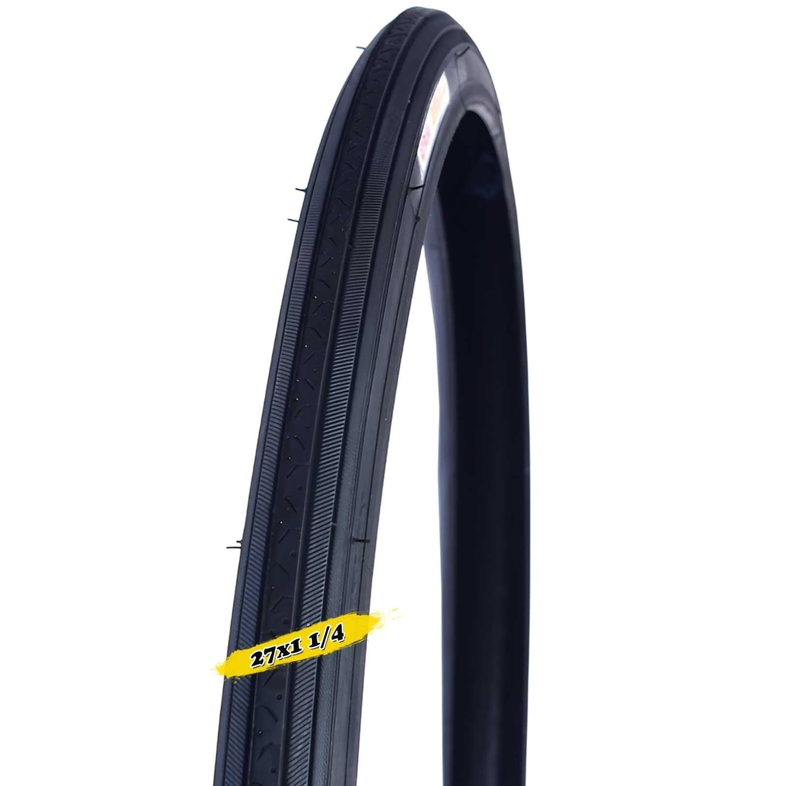 27x1 1/4 Pneumatico Bici Anti-Foratura Anti-Scoppio, 27x1 1/4 MTB Città Pneumatico Bici Strada | 27x1 1/4 Pneumatico Nero 27 Pollici per Pendolarismo Urbano(1個)