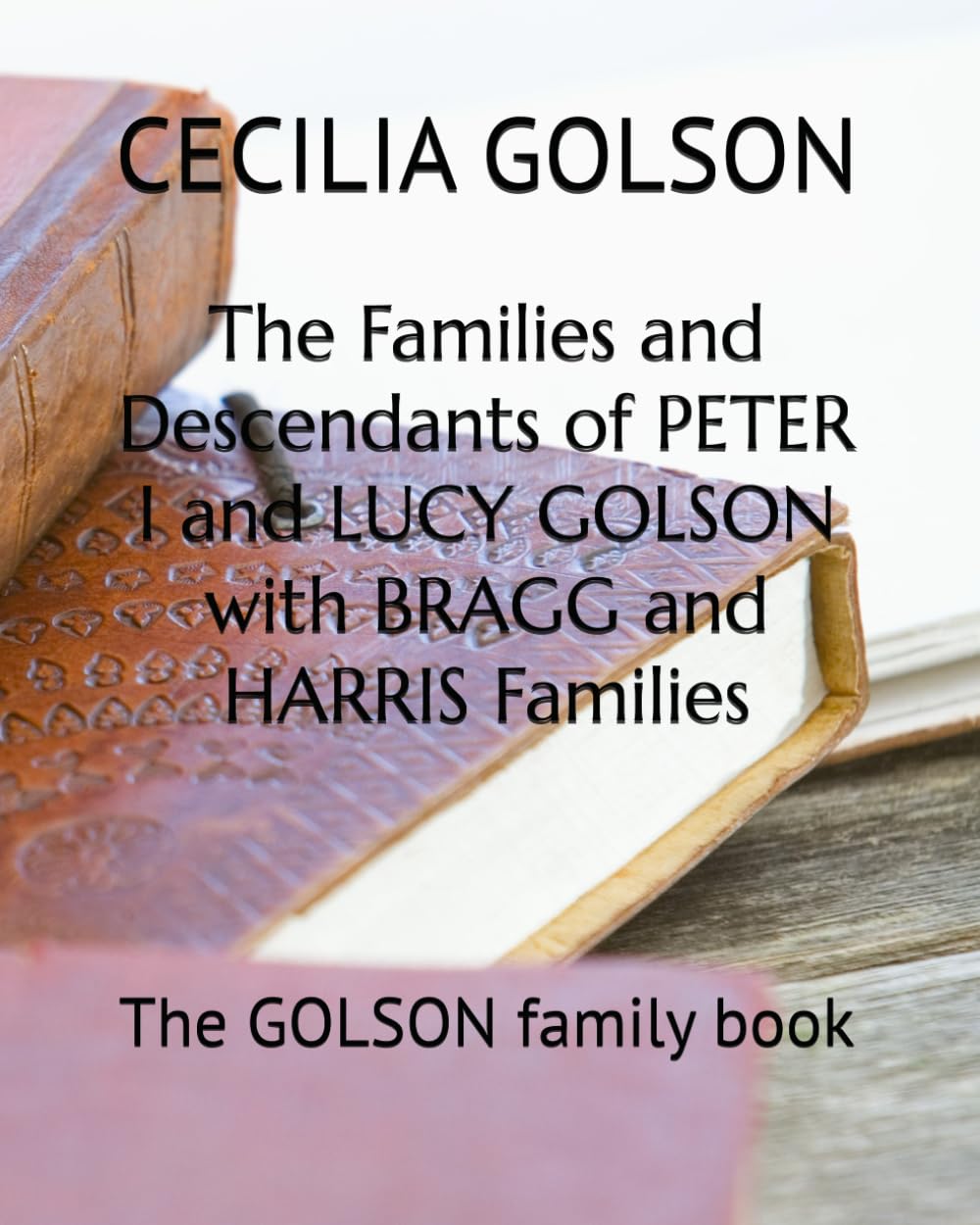 The Families and Descendants of PETER I and LUCY GOLSON with BRAGG and HARRIS Families: The GOLSON family book      Paperback – Large Print, August 1, 2025