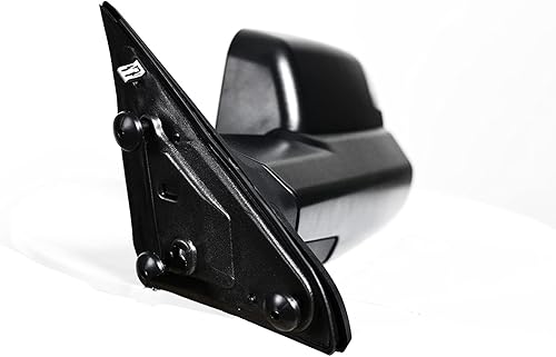 Miniatura 7 de AERDM Nuevo espejo de remolque con carcasa negra con sensor de temperatura, compatible con Ram 1500 2009-2015, Ram 2500 3500 2010-2015 con señal de