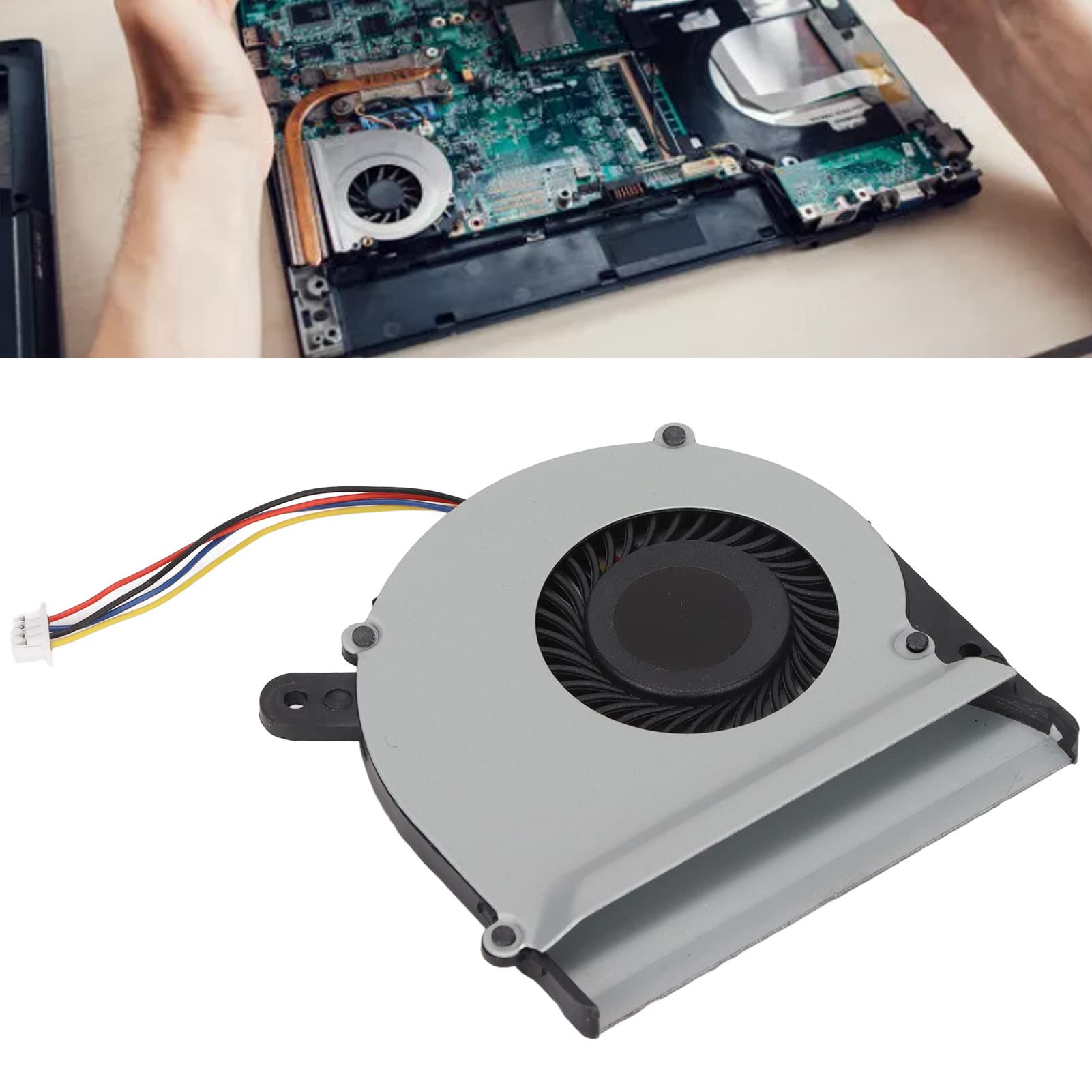 Ventola Di Raffreddamento Per Computer 4 Pin DC 5V In Lega Di Alluminio – Compatibile Con F402C, F502C, S300, S300C, S400 - 2
