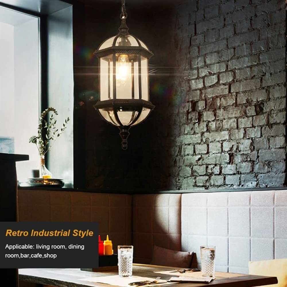 lampy wiszące, Przemysłowy aluminiowy żyrandol na werandę, patio, loft, restaurację, bar, kawiarnię, altanę