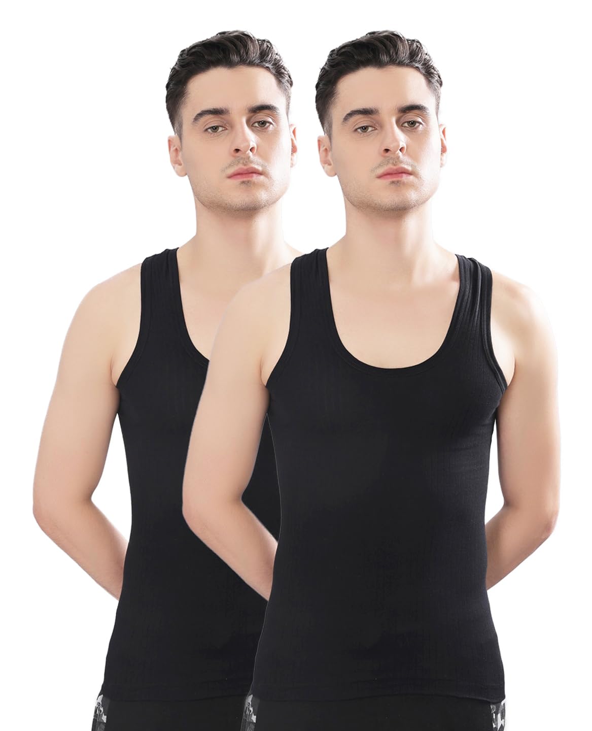 dollar bigboss Men's Solid Regular Fit Vest-picture-29