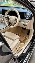 7D Car Floor Mat Full Set for Mahindra Bolero || Custom Fitted Faux Leather Antiskid Car Floor Mats || 100% Waterproof and Washable || Color : (Beige)