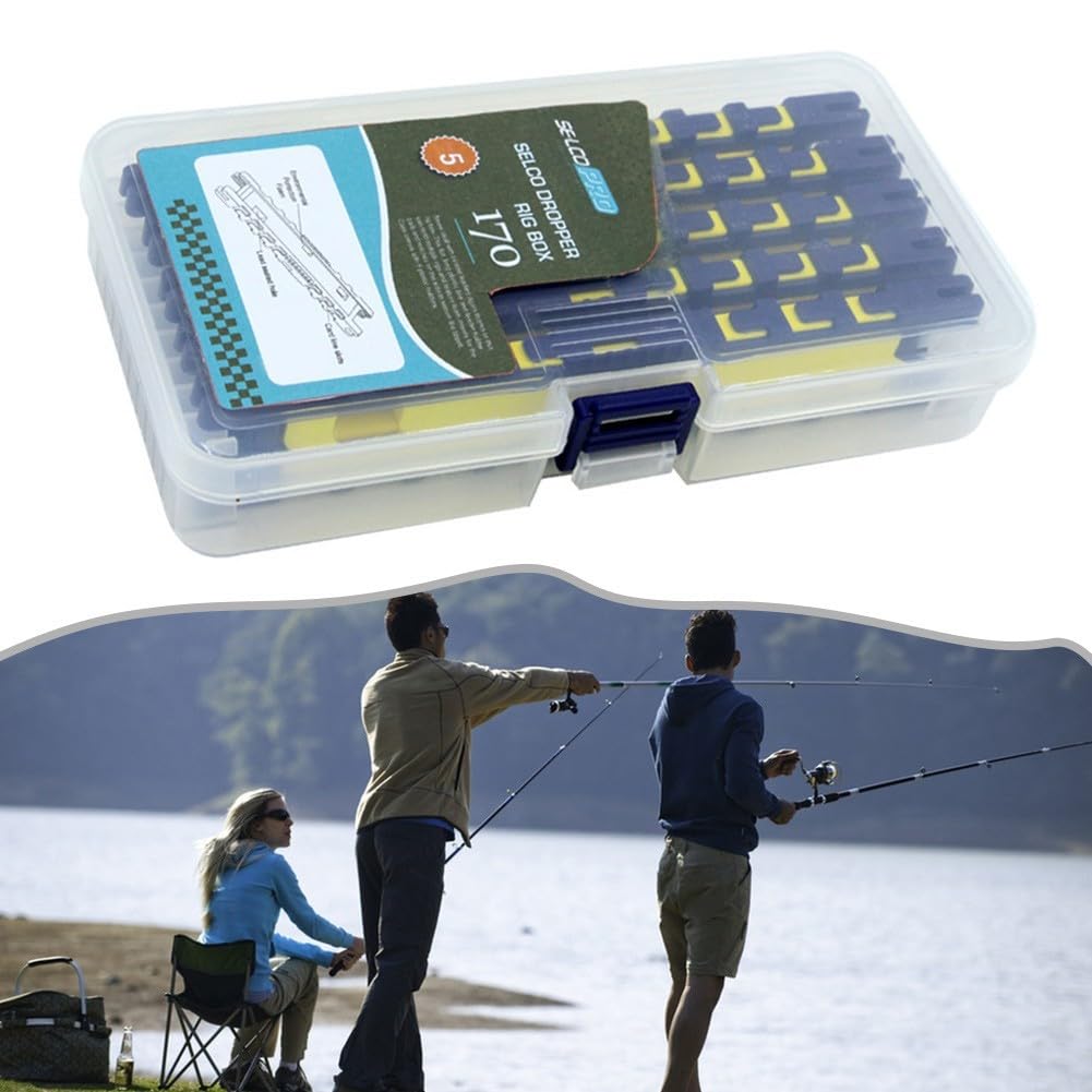 Set De 5 Tablas De Bobinado De Línea De Pesca De Doble Cara – Con Soporte EVA Y Caja De Almacenamiento Para Organizar Anzuelos Y Líderes
