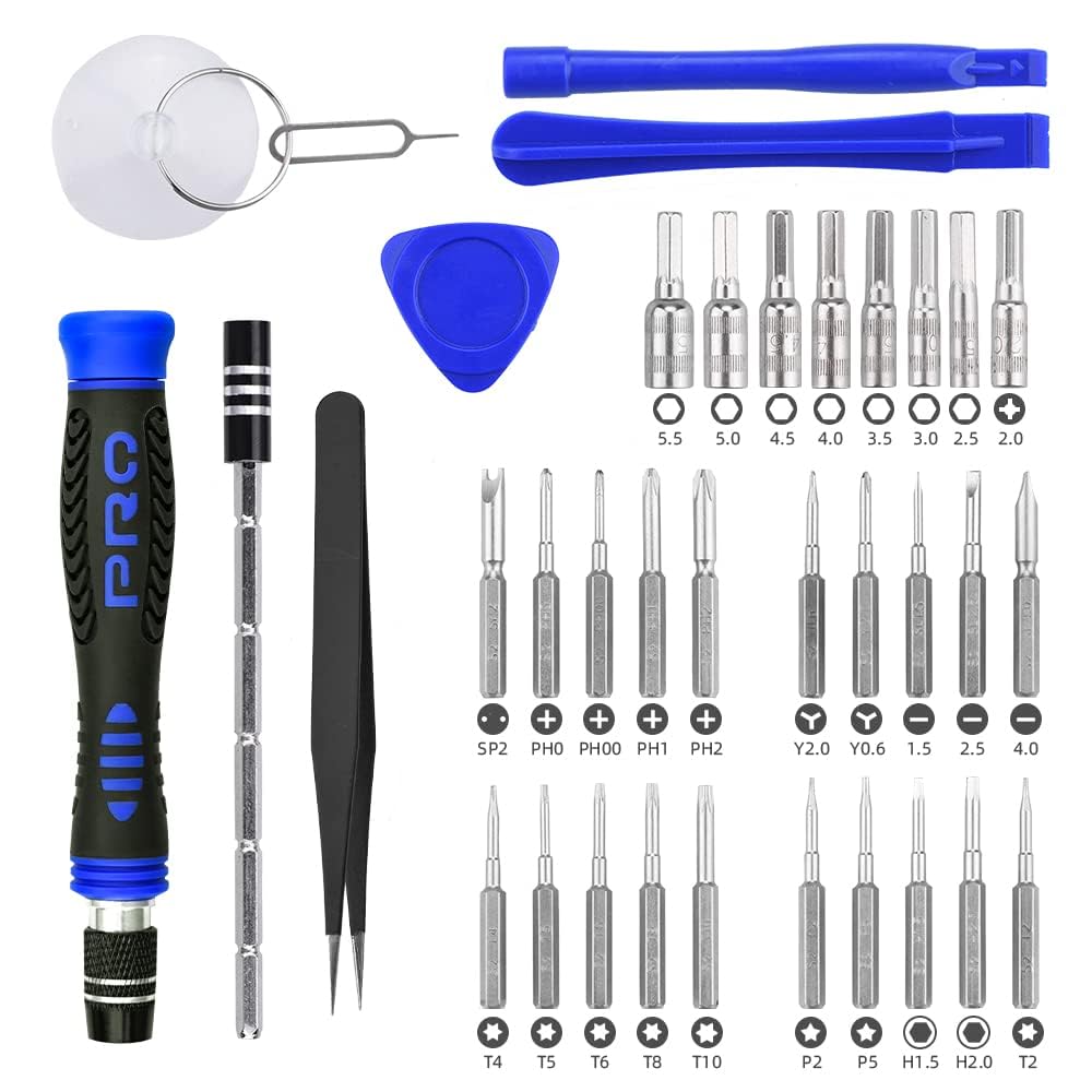 BTG 36 in 1 Screwdriver Set for DJI Flip NEO Avata 2 Mavic 3 Air 3S Mini 3 4 Pro Repair Tool Kit for DJI Drone RC Car Boat Quadcopter Helicopter Multirotors Models Repair Tool Kit