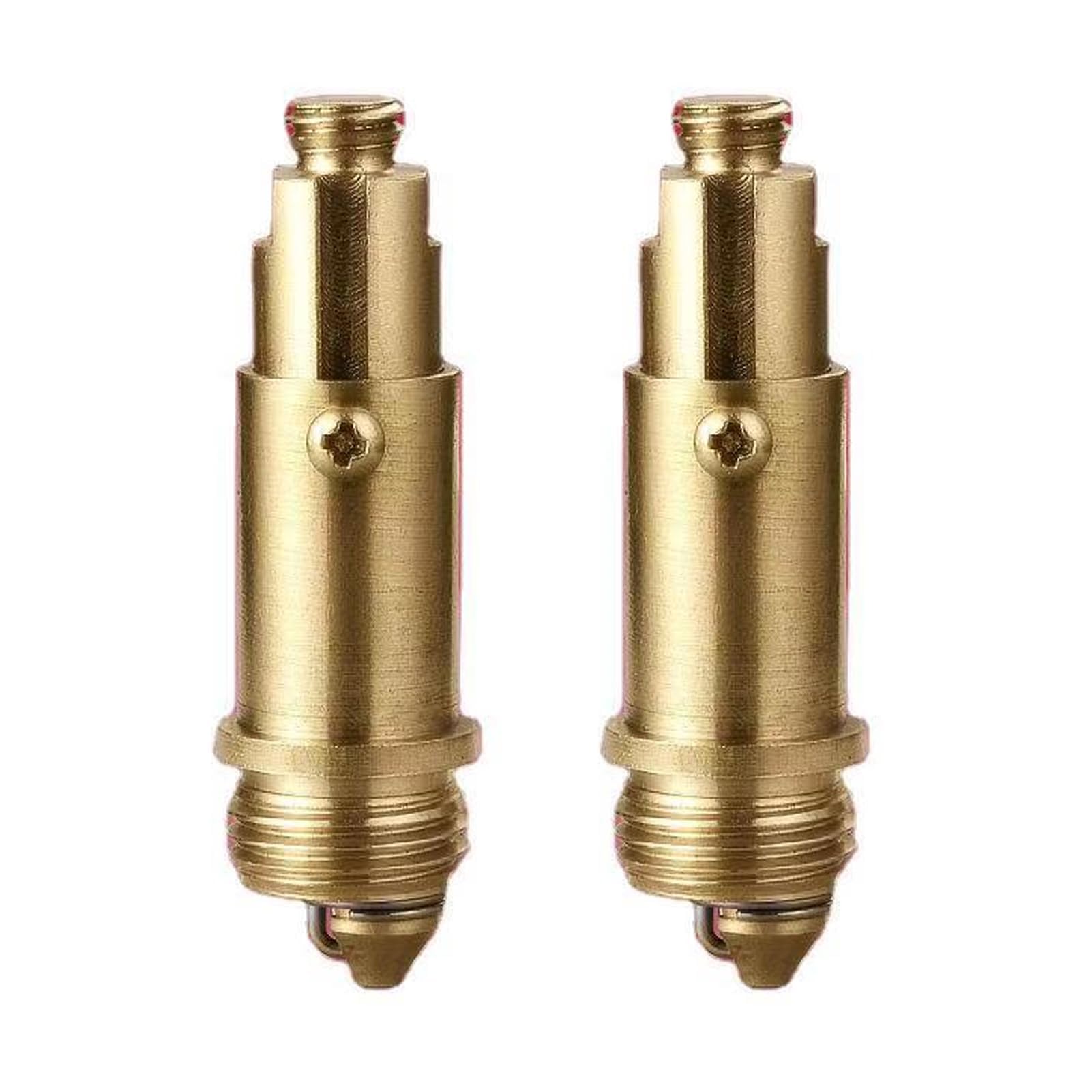 2 Piezas latón de Recambio para desagüe de Lavabo,tapon Lavabo Click clack,Tornillo de Tapón con Mecanismo de Resorte para Fregadero,Repuesto Lavabo y Bañera