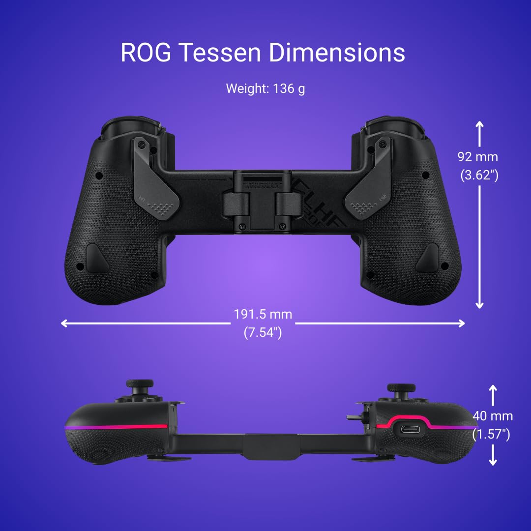 Amazon.co.jp: ASUS モバイルゲーム用コントローラー ROG Tessen