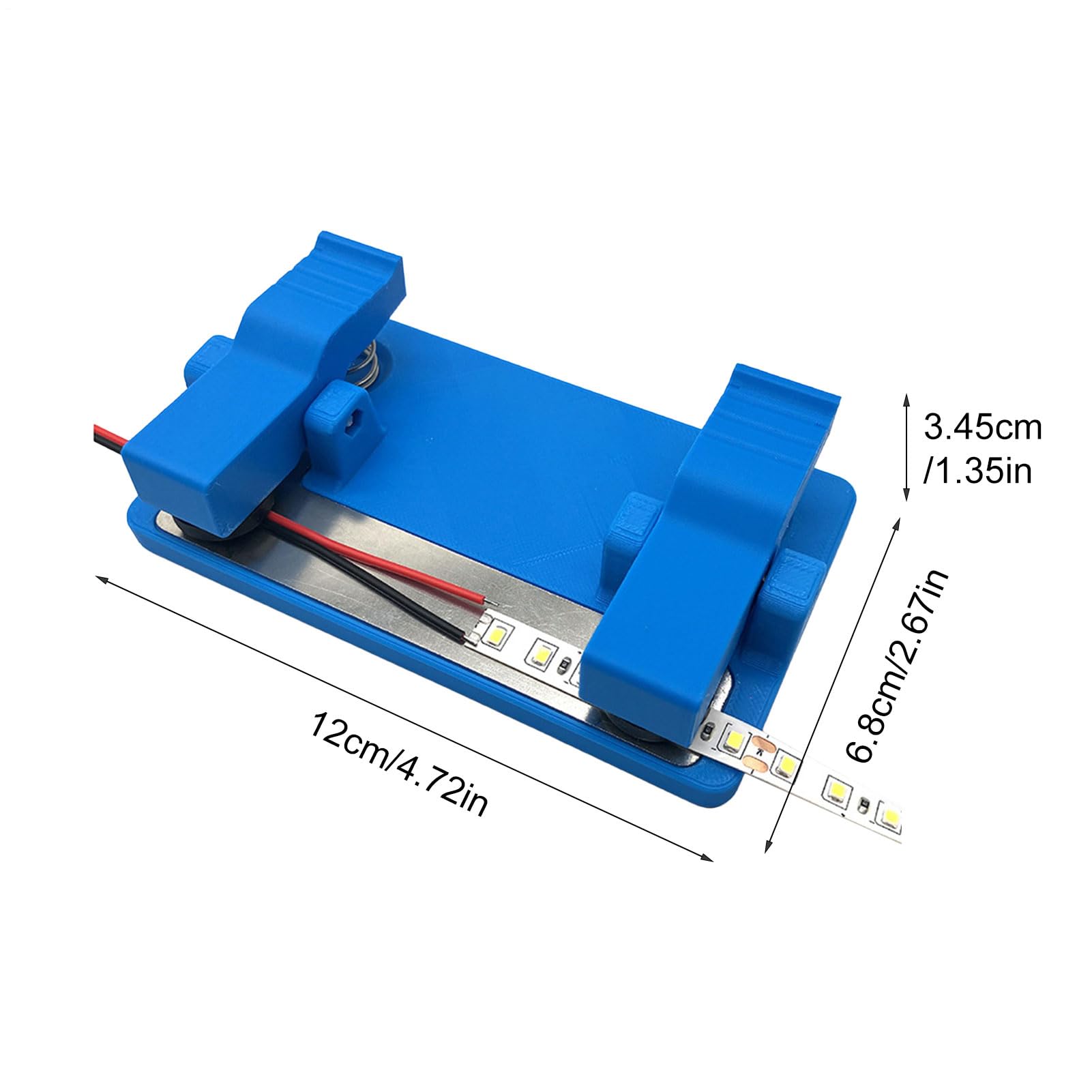 Pinza para Soldar Tira LED,Precisión Antideslizante | Sujetador para Tiras de Iluminación LED - para Ensamblaje y Reparación de Electrónica, Proyectos de Manualidades,