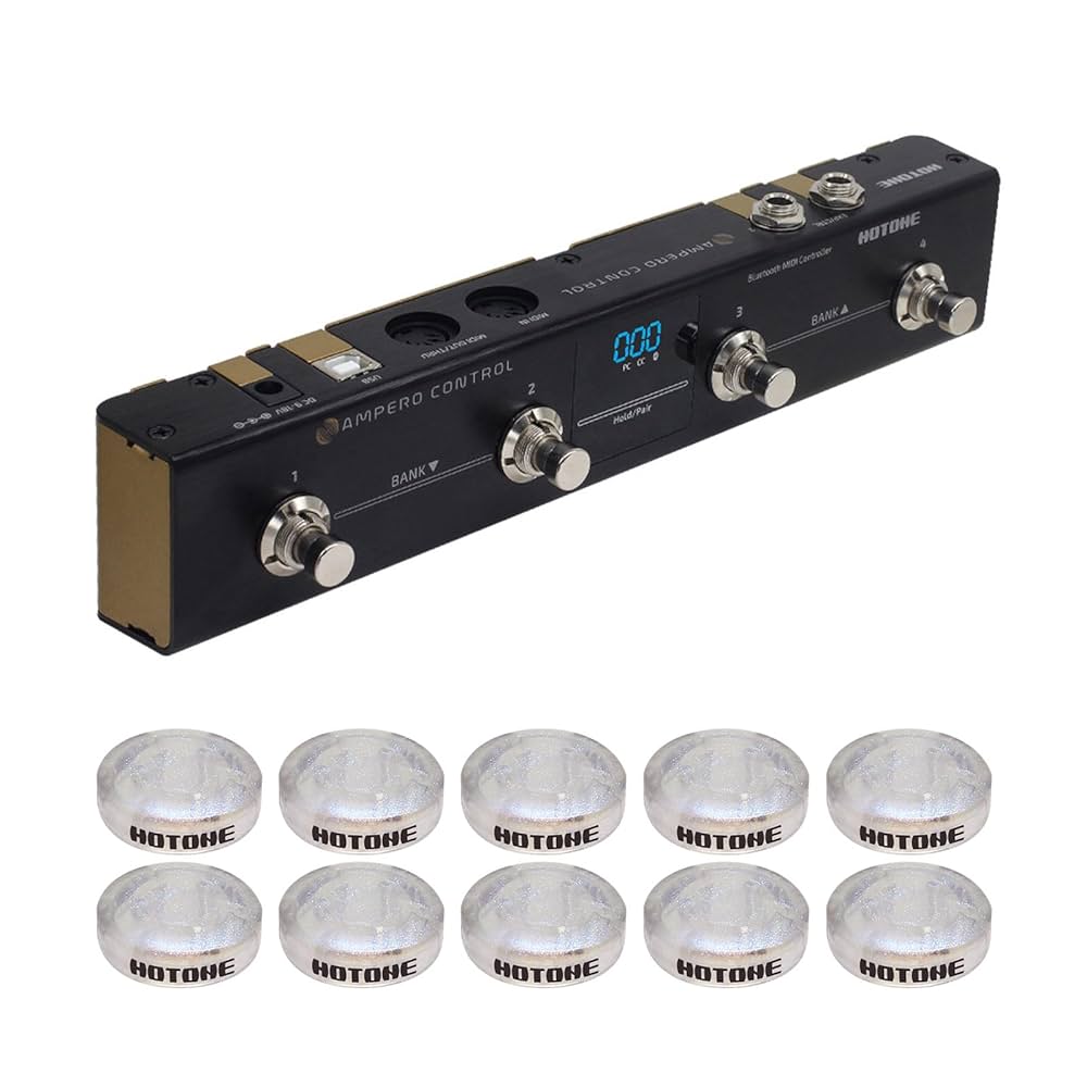 HOTONE Ampero Control Bluetooth 4FT MIDI Foot Controller