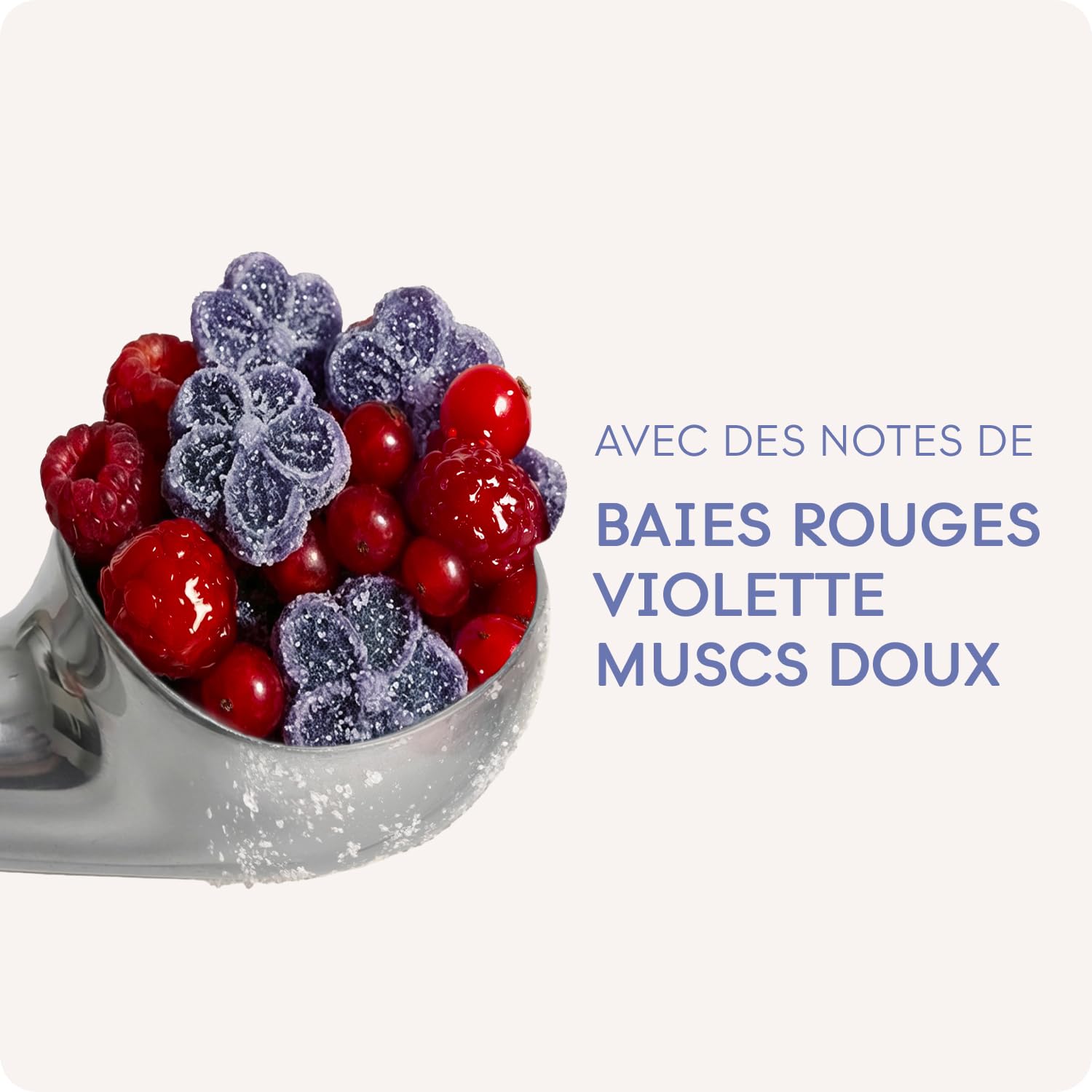 CACHAREL Yummy Mist Violette Sugar — Brume Parfumée Florale Fruitée Corps et Cheveux pour Femme - Accord Fruits Rouges & Baies Pétillantes, Accord Violette Confite, Muscs - Spray Vaporisateur - 100ml