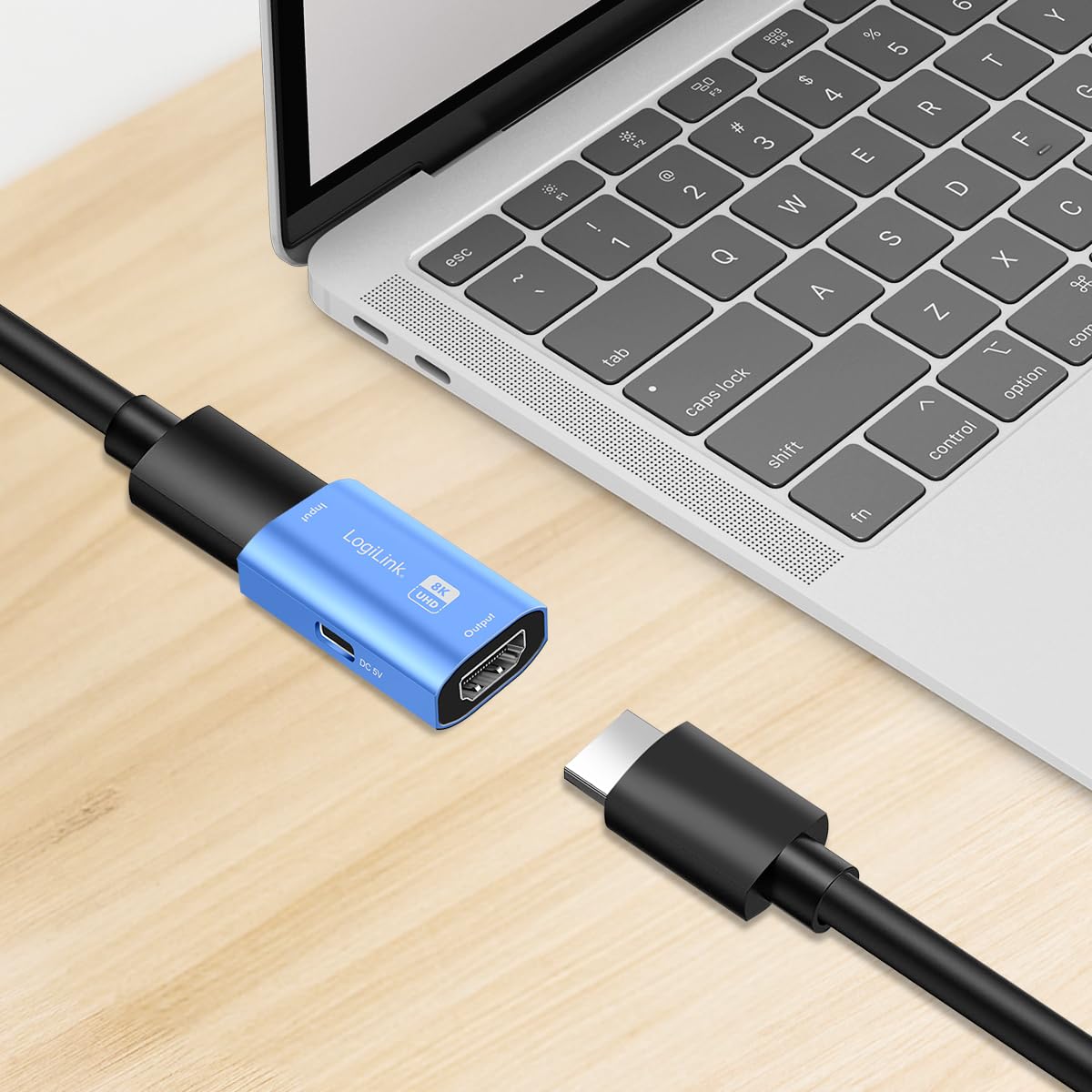 Logilink HD0064 - Ripetitore HDMI fino a 20 m in Ultra HD 8 K/60 Hz, HDCP 2.3
