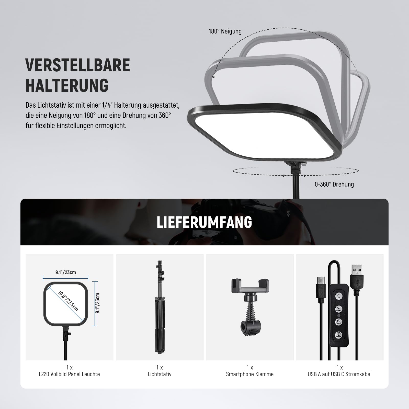 Neewer 15W 10 – Bild 7