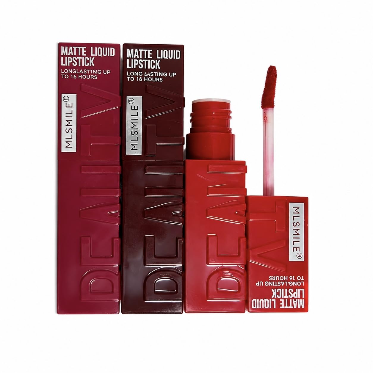 3 Color Matte Liquid Lipstick Set | Long-Lasting Formula, Matte Finish, 3 Shades Included, Liquid Formula, Up to 16 Hours-image-36