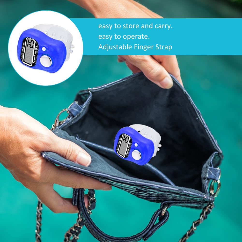 ZJCHAO Compteur Numérique Mini Compteur électronique, Compteur Précis