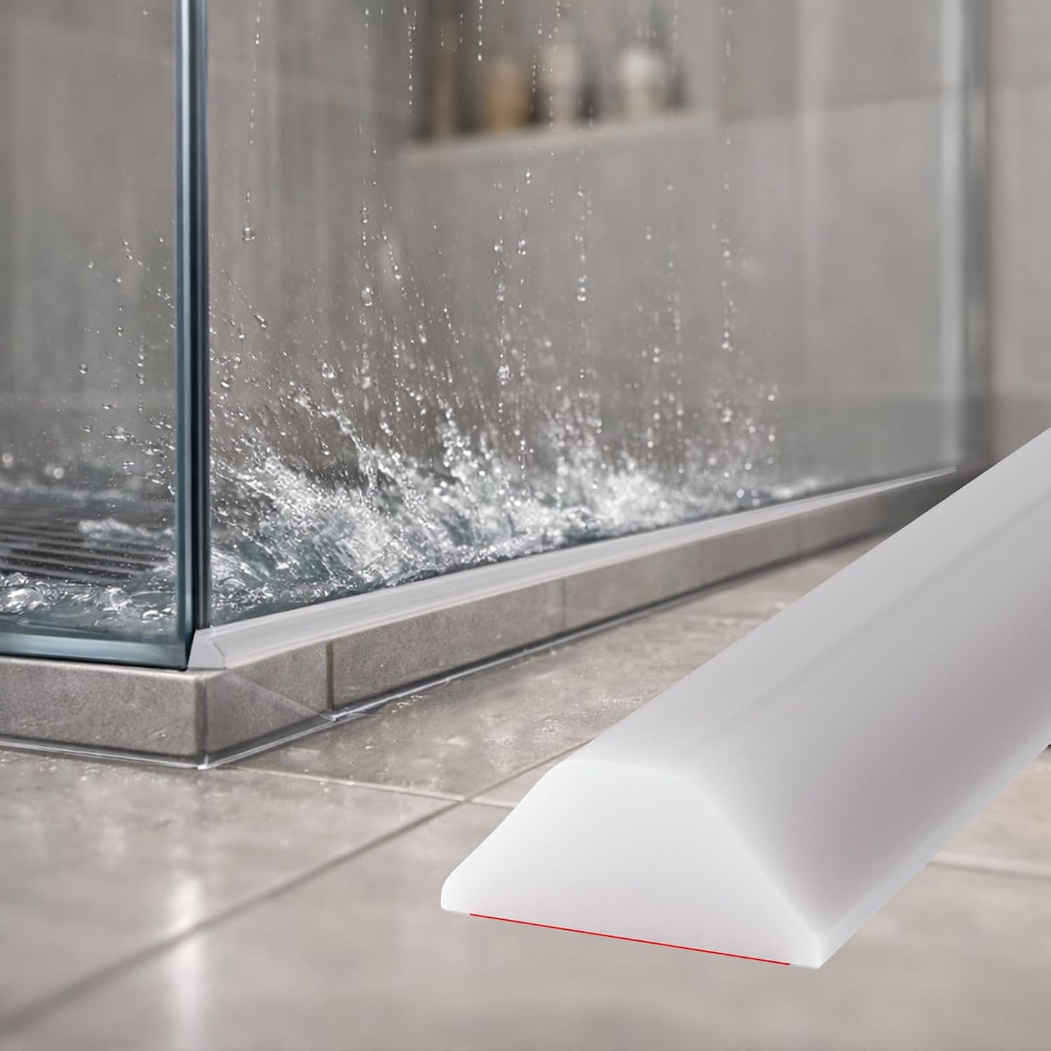 Risunpet Collapsible Shower Threshold Water Dam, Shower Door Water Dam Barrier, Dry and Wet Separation Door Dam Water Stop... - Review, Price and Buying Guide