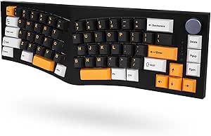 KXRORS Feker Alice 65% Gasket Ergonomic Mechanical Keyboard-Wireless
