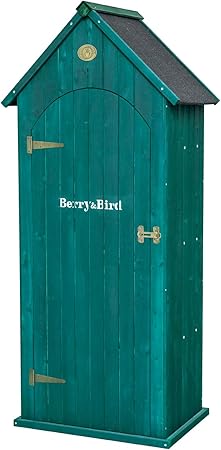 Berry&Bird Small Outdoor Storage Shed Berry&Bird Small Outdoor Storage Shed