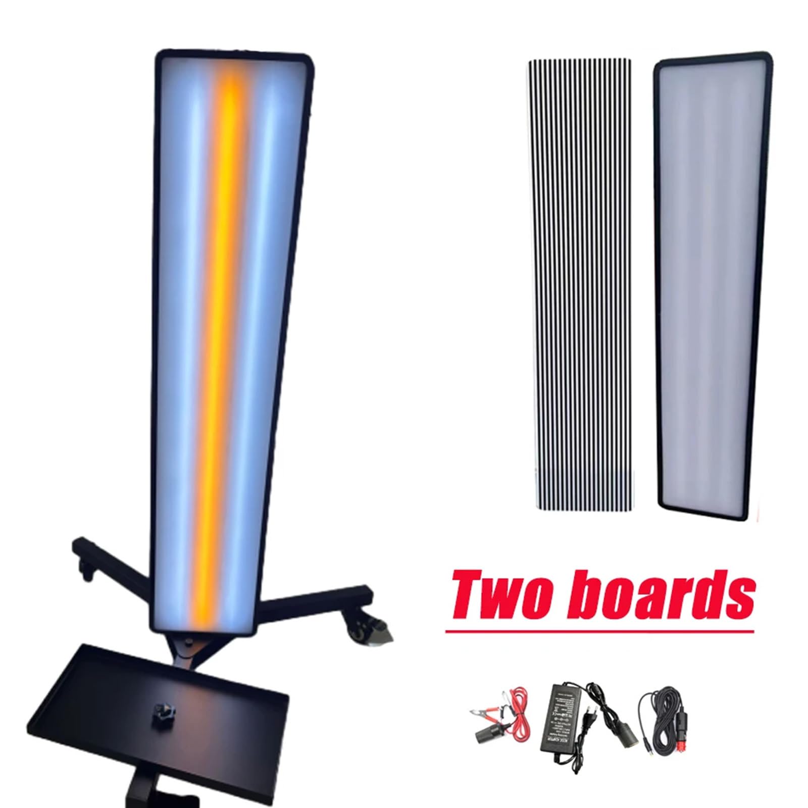 Wysokiej Jakości Płytka Do Lamp Dentystycznych Z Zestawem Narzędzi Do Naprawy Wgnieceń Obramowanie Linii Odblaskowej Lampy Narzędzia PDR King Dent Light(Color:a)