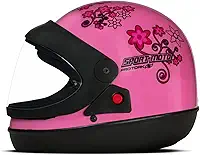 CAPACETE FECHADO PRO TORK SPORT MOTO FOR GIRLS ROSA TAM. 58