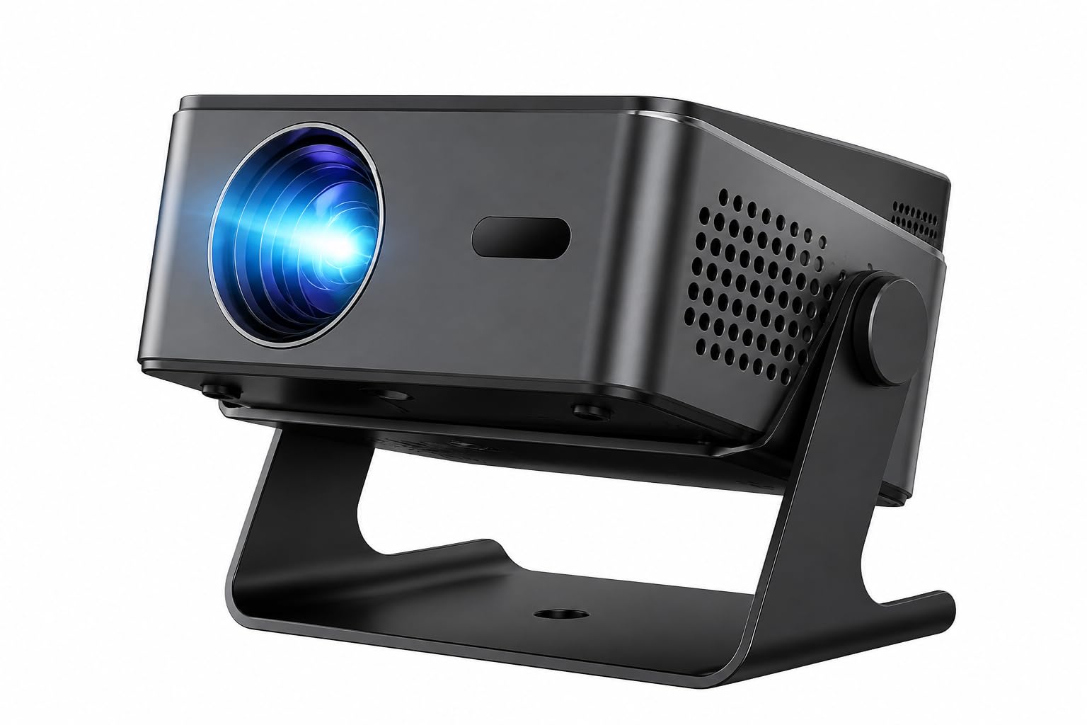 REYSOL Native 1080P Portable Projector with 4K Support, WiFi, Miracast, 20000 Lumens, Auto Keystone Correction, Built-in Speaker, Wireless Screen Mirroring, Remote Controller for Home Theater-image-33