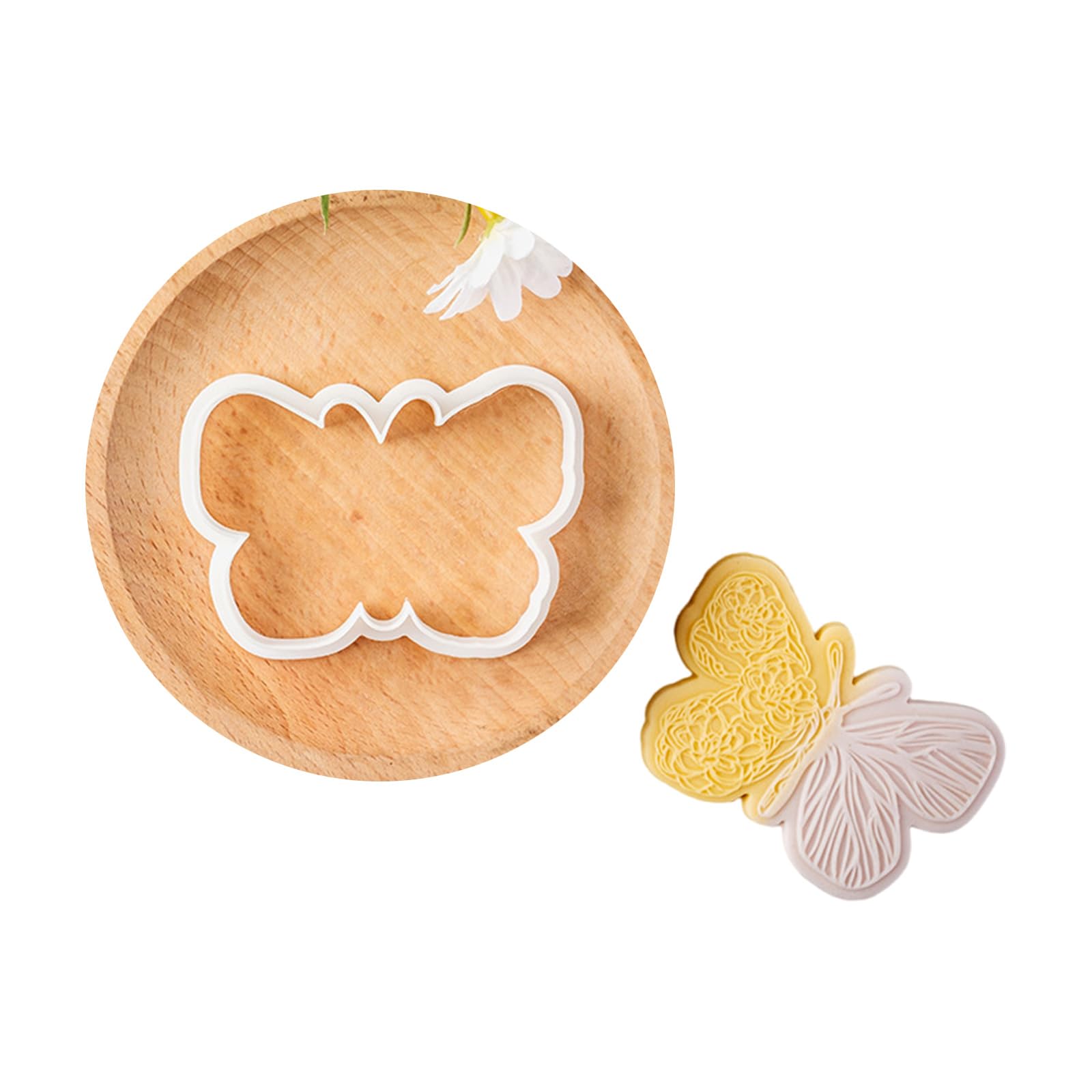 Tsophreniq Shape Silicone Baking Molds Unique Butterfly Theme Silicone Cookie Molds for Confectionery and Pastries Creative Baking Tool