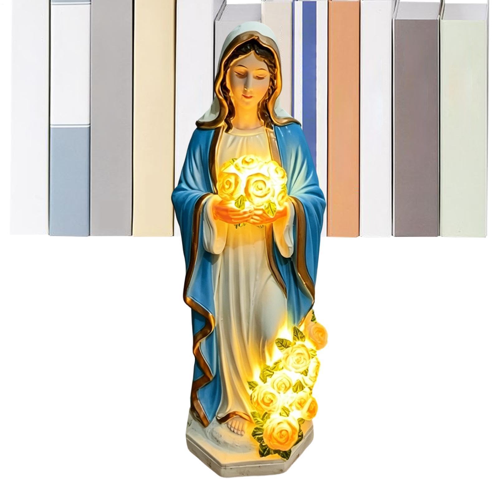 Lámpara de la Virgen María para mesita de noche y rincones de oración 8